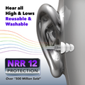 HEAROS High Fidelity (Musician's) Ear Plugs - HEAROS