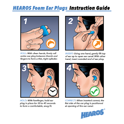 Homemade noise discount cancelling ear plugs