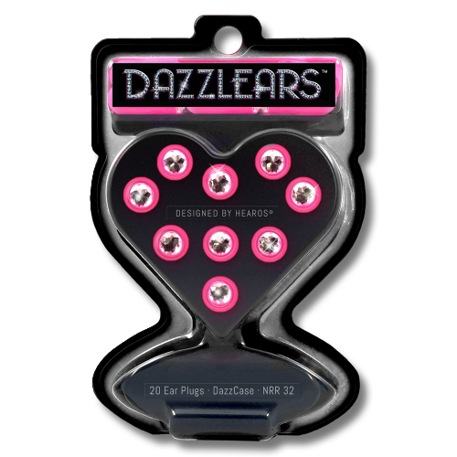 DAZZLEARS - The First Bling Ear Plugs - HEAROS
